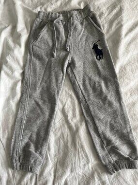 Polo Ralph Lauren girl's joggers, grey, size6